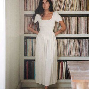 Christy Dawn Scarlet Dress in Eggshell